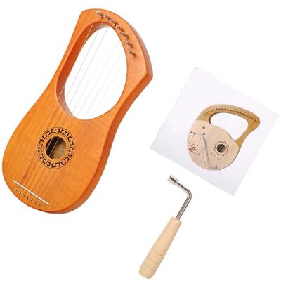 Shurhome String Wooden Harp with Warm Natural Sound Ideal for Home Concerts Music Education Beginner with Friendly Materials Handcrafted Wooden Harp Shurhome String Wooden Harp with Warm Natural Sound Ideal for Home Concerts Music Education Beginner with Friendly Materials Handcrafted Wooden Harp