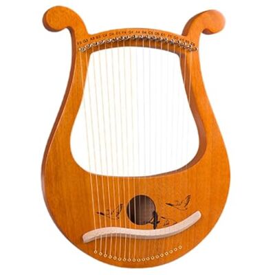 YShiuoL Lyre Harp Compact Size Lightweight Playing Lyre Harp Harps Wooden Mahogany String Instrument For Beginners(Wild goose) YShiuoL Lyre Harp Compact Size Lightweight Playing Lyre Harp Harps Wooden Mahogany String Instrument For Beginners(Wild goose)