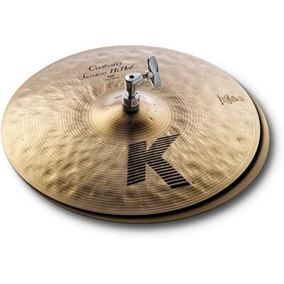 Zildjian K Custom Series 14 Inch Session Hi-Hat Cymbals Pair Zildjian K Custom Series 14 Inch Session Hi-Hat Cymbals Pair