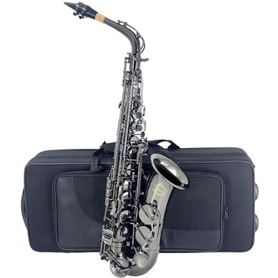AIOLLNS JAS-802 Alto Saxophone E Flat Black Color Beginner/Performer AIOLLNS JAS-802 Alto Saxophone E Flat Black Color Beginner/Performer
