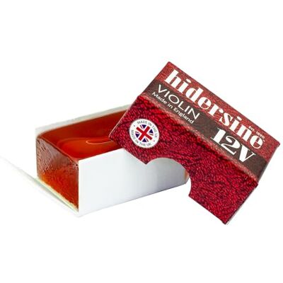 Hidersine 12V Junior Violin Rosin Compact, Light/Amber Rosin for Violins Case-Friendly Size Natural Colophony Bow Rosin for Violins Ideal for Begginers & Students Handmade in the UK since 1890 Hidersine 12V Junior Violin Rosin Compact, Light/Amber Rosin for Violins Case-Friendly Size Natural Colophony Bow Rosin for Violins Ideal for Begginers & Students Handmade in the UK since 1890