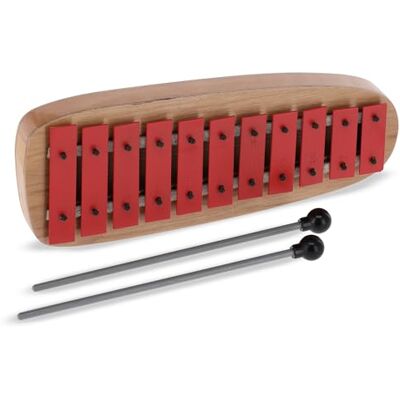 GEWA BSX GH11 GH11R Glockenspiele (11 Platten, Tonumfang c''-f''') mit Tasche rot GEWA BSX GH11 GH11R Glockenspiele (11 Platten, Tonumfang c''-f''') mit Tasche rot