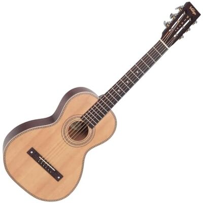 VINTAGE VIATOR TRAVEL GUITAR AND BAG- BY PAUL BRETT VINTAGE VIATOR TRAVEL GUITAR AND BAG- BY PAUL BRETT