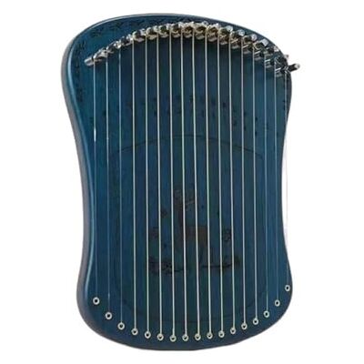 FonHNDG Lyre Harp Professional 17 String Lyre Harp Mini Fingerstyle Kalimba Finger Piano With Accessories Creative Music Box For Beginner Kid(Blue-Single Board) FonHNDG Lyre Harp Professional 17 String Lyre Harp Mini Fingerstyle Kalimba Finger Piano With Accessories Creative Music Box For Beginner Kid(Blue-Single Board)