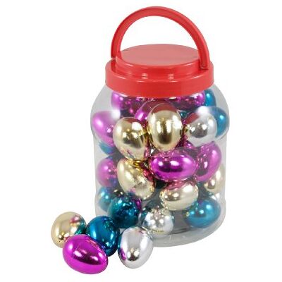 Percussion Plus Percussion Workshop PP3089 Sparkle Egg Shakers Assorted Colours (Tub of 40) Percussion Plus Percussion Workshop PP3089 Sparkle Egg Shakers Assorted Colours (Tub of 40)