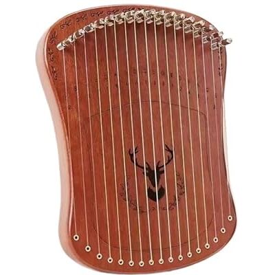 Zymjzbetic Mini Harp Fingered Stringed Organ 17 Tone Lyre Beech Single Board Style Easy To Use Beginner's Small Instrument Gifts For Kids for Adult/Beginners(Brown-Box Type) Zymjzbetic Mini Harp Fingered Stringed Organ 17 Tone Lyre Beech Single Board Style Easy To Use Beginner's Small Instrument Gifts For Kids for Adult/Beginners(Brown-Box Type)