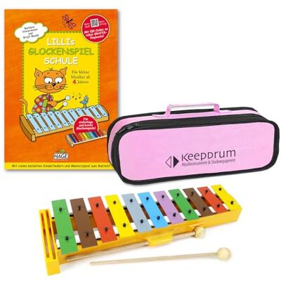 Sonor GS Glockenspiel Set + Lillis Music Book + Keepdrum Bag Pink Sonor GS Glockenspiel Set + Lillis Music Book + Keepdrum Bag Pink