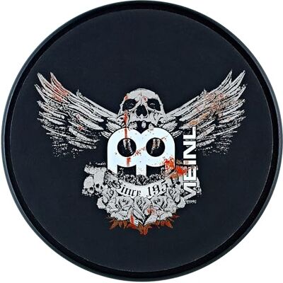 Meinl Percussion Meinl MPP-6-JB 6-inch Practice Pad Jawbreaker,Black,6 inch Meinl Percussion Meinl MPP-6-JB 6-inch Practice Pad Jawbreaker,Black,6 inch
