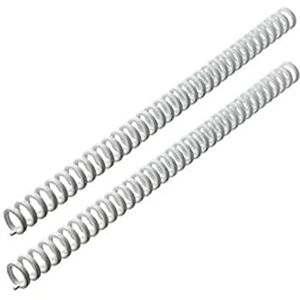 GBC ClickBind Binding Spines, 16 mm, 145 Sheet Capacity, A4, 34 Ring, White, 387340E GBC ClickBind Binding Spines, 16 mm, 145 Sheet Capacity, A4, 34 Ring, White, 387340E