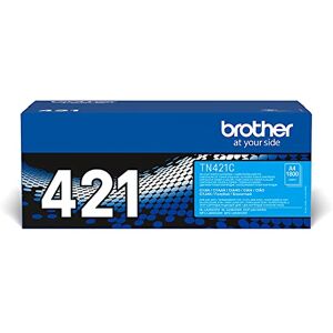 Brother TN-421C Toner Cartridge, Cyan, Single Pack, Standard Yield, Includes 1 x Toner Cartridge, Genuine Supplies Brother TN-421C Toner Cartridge, Cyan, Single Pack, Standard Yield, Includes 1 x Toner Cartridge, Genuine Supplies