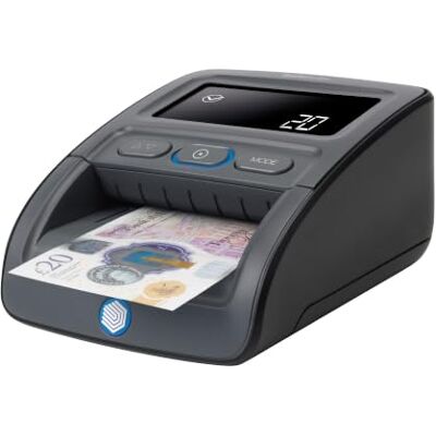 Safescan 155-S Automatic Counterfeit Money Detector that Quickly Verifies Banknotes Money Machine with 7-Point Detection 100 Percentage Accurate Money Checker Machine Safescan 155-S Automatic Counterfeit Money Detector that Quickly Verifies Banknotes Money Machine with 7-Point Detection 100 Percentage Accurate Money Checker Machine