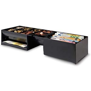 Safescan 4617T Adjustable Tray that Neatly Organises Your Cash Inside Your Cash Drawer Till Drawer Tray with 6 Note and 8 Coin Slots Suitable for The SD-4617S Cash Register Drawer Safescan 4617T Adjustable Tray that Neatly Organises Your Cash Inside Your Cash Drawer Till Drawer Tray with 6 Note and 8 Coin Slots Suitable for The SD-4617S Cash Register Drawer
