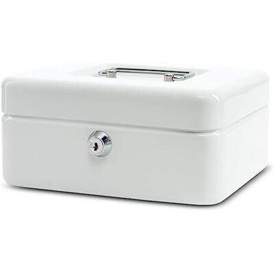 MAUL 20 x 17 x 9 cm Cash Box 2 White MAUL 20 x 17 x 9 cm Cash Box 2 White