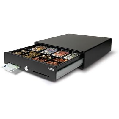 Safescan SD-3540 Standard-Duty Cash Drawer that Safely Stores Your Cash, Till Drawer with 4 Note and 8 Coin Slots Cash Till with RJ-12 Connection Solid Cash Register Drawer of 35 X 40.5 X 10.5 cm Safescan SD-3540 Standard-Duty Cash Drawer that Safely Stores Your Cash, Till Drawer with 4 Note and 8 Coin Slots Cash Till with RJ-12 Connection Solid Cash Register Drawer of 35 X 40.5 X 10.5 cm