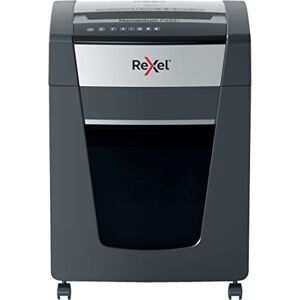 Rexel P420+ Cross Cut Paper Shredder, Shreds 22-20 Sheets (70-80 gsm) At Once, P4 Security Level, Jam-Free Technology, Office Use, 30 Litre Pull-Out Bin, Black, Momentum Range, 2021420X Rexel P420+ Cross Cut Paper Shredder, Shreds 22-20 Sheets (70-80 gsm) At Once, P4 Security Level, Jam-Free Technology, Office Use, 30 Litre Pull-Out Bin, Black, Momentum Range, 2021420X