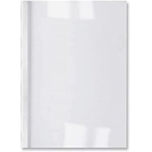 GBC Kensington LeatherGrain Thermal Binding Covers 3mm White (100) binding covers (White) GBC Kensington LeatherGrain Thermal Binding Covers 3mm White (100) binding covers (White)