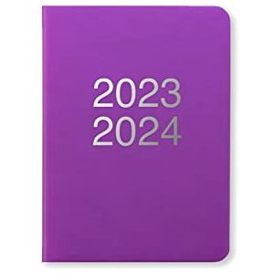 Letts of London Letts Dazzle A6 day to a page 2023/2024 academic diary purple Letts of London Letts Dazzle A6 day to a page 2023/2024 academic diary purple