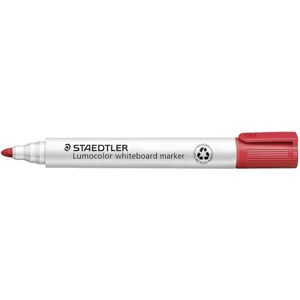 STAEDTLER 351-2 Lumocolor Whiteboard Marker Bullet Tip -Red (Box of 10) STAEDTLER 351-2 Lumocolor Whiteboard Marker Bullet Tip -Red (Box of 10)