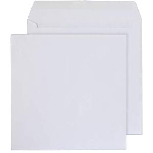Blake Purely Everyday 165 x 165 mm 100 gsm Square Wallet Gummed Envelopes (0165SQ) White Pack of 500 Blake Purely Everyday 165 x 165 mm 100 gsm Square Wallet Gummed Envelopes (0165SQ) White Pack of 500