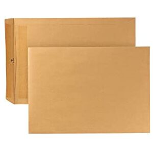 POSTHORN MADE BY BONG Posthorn B4 Pack of 250 Self-Adhesive Mailing Bags Without Window, Brown Mailing Bags for Daily Correspondence, Business Mail etc. 353 x 250 mm, 110 g/m² POSTHORN MADE BY BONG Posthorn B4 Pack of 250 Self-Adhesive Mailing Bags Without Window, Brown Mailing Bags for Daily Correspondence, Business Mail etc. 353 x 250 mm, 110 g/m²