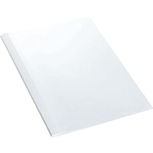 Leitz 177158 A4 Thermal Binding Covers, 1.5 mm (15 Sheet Capacity), White, Pack of 100 Leitz 177158 A4 Thermal Binding Covers, 1.5 mm (15 Sheet Capacity), White, Pack of 100