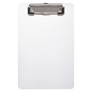 MAUL Clipboard, Din A5 High, Anodised Aluminium, 8 mm Clamping Width, 1 mm Board Thickness, 23515-08 MAUL Clipboard, Din A5 High, Anodised Aluminium, 8 mm Clamping Width, 1 mm Board Thickness, 23515-08