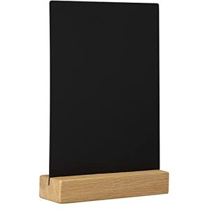 Europel Chalkboard Sign Desktop A5 Portrait, Pine Wood Base with Matt Black Finish, Double Sided, for Water Based Marker, for Restaurant, Hotel, Conference, Festivals, Food Truck, Counter Europel Chalkboard Sign Desktop A5 Portrait, Pine Wood Base with Matt Black Finish, Double Sided, for Water Based Marker, for Restaurant, Hotel, Conference, Festivals, Food Truck, Counter