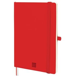 Finocam – Nexo Notebook Soft Cover Dotted Red A5 Notebook with Micro-Perforated Pages Pocket and Pen Holder 72 Pages, Ideal as a Bullet Journal Finocam – Nexo Notebook Soft Cover Dotted Red A5 Notebook with Micro-Perforated Pages Pocket and Pen Holder 72 Pages, Ideal as a Bullet Journal