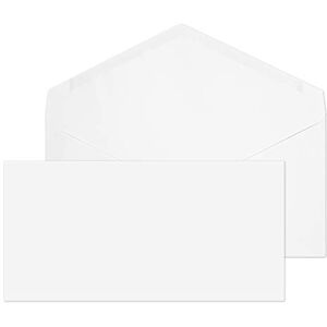 Blake Purely Everyday DL 110 x 220 mm 90 gsm Banker Invitation Gummed Envelopes (ENV2169) White Pack of 1000 Blake Purely Everyday DL 110 x 220 mm 90 gsm Banker Invitation Gummed Envelopes (ENV2169) White Pack of 1000