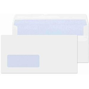 Blake Purely Everyday DL 110 x 220 mm 80gsm Self Seal Window Envelopes (FL2884/500) White Pack of 500 Blake Purely Everyday DL 110 x 220 mm 80gsm Self Seal Window Envelopes (FL2884/500) White Pack of 500