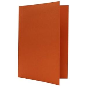 Exacompta Legal Filing Ref 714344 Waterlow 1/2 Overlap File, Box of 100, Made from 180gsm Recycled Manilla, Holds A4 & Foolscap Documents, 35 x 24 cm, Orange Exacompta Legal Filing Ref 714344 Waterlow 1/2 Overlap File, Box of 100, Made from 180gsm Recycled Manilla, Holds A4 & Foolscap Documents, 35 x 24 cm, Orange