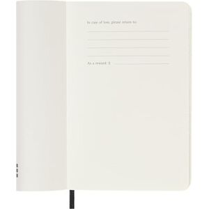 Moleskine Weekly Planner 2027, Soft Cover 12 Month Diary with Space for Notes and Elastic Closure, Pocket Size 9x14 Cm, Black Moleskine Weekly Planner 2027, Soft Cover 12 Month Diary with Space for Notes and Elastic Closure, Pocket Size 9x14 Cm, Black