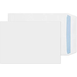 Blake Purely Everyday 254 x 178 mm 100 gsm Pocket Self Seal Envelopes (3086) White Pack of 500 Blake Purely Everyday 254 x 178 mm 100 gsm Pocket Self Seal Envelopes (3086) White Pack of 500