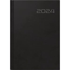 rido/idé Weekly calendar model futura 2 2024, Desk Planner, 2 pages = 1 week, sheet size 14.8 x 20.8 cm, black rido/idé Weekly calendar model futura 2 2024, Desk Planner, 2 pages = 1 week, sheet size 14.8 x 20.8 cm, black