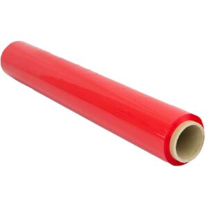 OFITURIA Red Film for Packing 50cm x 300m Length, Elastic Film, Manual Packaging (Red, 1 Roll) OFITURIA Red Film for Packing 50cm x 300m Length, Elastic Film, Manual Packaging (Red, 1 Roll)
