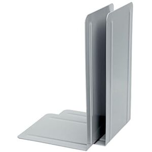 ALCO 4303-29 Metal Bookends 130 x 240 x 140 mm Set of 2 Grey ALCO 4303-29 Metal Bookends 130 x 240 x 140 mm Set of 2 Grey