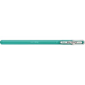 Pentel K110 MatteHop Gel Pen for Glossy & Photographic Paper, 1.0mm Tip, Turquoise Blue (Pack of 12) Pentel K110 MatteHop Gel Pen for Glossy & Photographic Paper, 1.0mm Tip, Turquoise Blue (Pack of 12)