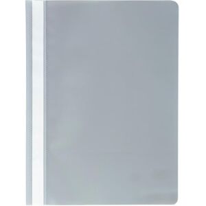 Exacompta Ref 449210B_PAQ PP Transfer File Suitable For Use With A4 Documents, Premium PVC, Clear Front Cover, Holds Approx. 100 Sheets Grey (Pack of 25) Exacompta Ref 449210B_PAQ PP Transfer File Suitable For Use With A4 Documents, Premium PVC, Clear Front Cover, Holds Approx. 100 Sheets Grey (Pack of 25)