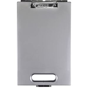 Dexas Clipcase Storage Clipboard with Handle, Pearlized Silver,1717-P06 Dexas Clipcase Storage Clipboard with Handle, Pearlized Silver,1717-P06