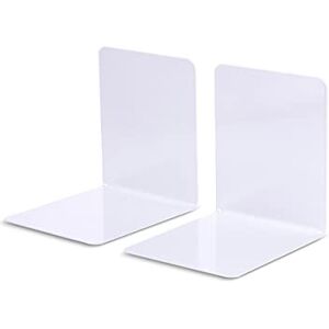 MAUL Bookend, Powder-Coated Steel, Magnetic, Scratch-Resistant, Stable, 140 x 120 x 140 mm, Grey, 1 Pair MAUL Bookend, Powder-Coated Steel, Magnetic, Scratch-Resistant, Stable, 140 x 120 x 140 mm, Grey, 1 Pair