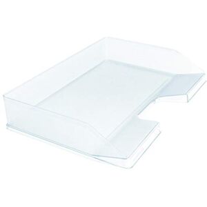 Exacompta Ref 11723D Office Letter Trays Combo 255 x 365 x 55mm in Size, Suitable for A4 Documents, Holds Up To 500 Sheets, Landscape Orientation Clear Exacompta Ref 11723D Office Letter Trays Combo 255 x 365 x 55mm in Size, Suitable for A4 Documents, Holds Up To 500 Sheets, Landscape Orientation Clear