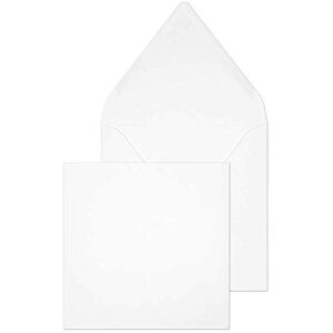 Blake Purely Everyday 155 x 155 mm 90 gsm Square Banker Invitation Gummed Envelopes (ENV2255) White Pack of 500 Blake Purely Everyday 155 x 155 mm 90 gsm Square Banker Invitation Gummed Envelopes (ENV2255) White Pack of 500