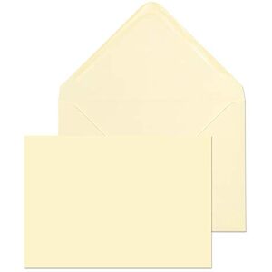 Blake Purely Everyday C6 114 x 162 mm 100 gsm Banker Invitation Gummed Envelopes (ENV2302) Cream Pack of 500 Blake Purely Everyday C6 114 x 162 mm 100 gsm Banker Invitation Gummed Envelopes (ENV2302) Cream Pack of 500