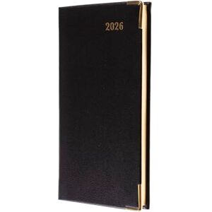 Collins Classic Slim 2026 12 Month Calendar Year Planner, Week-To-View with Appointments Pocket Diary Black (CAPV.99-26) Collins Classic Slim 2026 12 Month Calendar Year Planner, Week-To-View with Appointments Pocket Diary Black (CAPV.99-26)