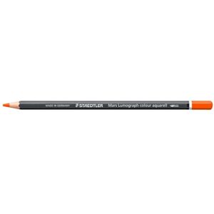 STAEDTLER Watercolour Pencil Orange Mars Lumograph Colour Aquarell Pack of 6, 104-4 STAEDTLER Watercolour Pencil Orange Mars Lumograph Colour Aquarell Pack of 6, 104-4