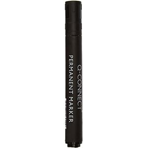 Q-Connect Permanent Marker Chisel 3-5mm (line) Black/Writing And Correction Products/Type-ścięty/Kind-Classic/Colour-Black/Length Of The Writing Lines (m)-300 / Thickness Line (mm)-05-III Q-Connect Permanent Marker Chisel 3-5mm (line) Black/Writing And Correction Products/Type-ścięty/Kind-Classic/Colour-Black/Length Of The Writing Lines (m)-300 / Thickness Line (mm)-05-III