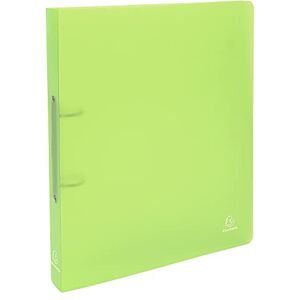 Exacompta Ref.54363E Box of 5 semi-rigid PP Chromaline binders 2 round rings, diameter 30 mm Spine 40 mm External dimensions: 32 x 26.8 cm Format to be filed A4 Maxi Colour: green Exacompta Ref.54363E Box of 5 semi-rigid PP Chromaline binders 2 round rings, diameter 30 mm Spine 40 mm External dimensions: 32 x 26.8 cm Format to be filed A4 Maxi Colour: green