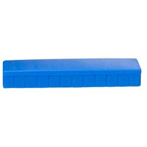 MAUL solid Magnets, 54 x 19 mm (Pack of 10), Mini Magnets Made of Plastic with High Adhesion, Strong Magnets for Whiteboard and Magnetic Board, Ideal for Office, Home Office and Workshop, Blue MAUL solid Magnets, 54 x 19 mm (Pack of 10), Mini Magnets Made of Plastic with High Adhesion, Strong Magnets for Whiteboard and Magnetic Board, Ideal for Office, Home Office and Workshop, Blue