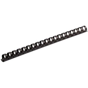 Fellowes A4 10mm Plastic Binding Combs for Comb Binding Machine Binds 41 to 55 Pages Black, Pack of 25 Fellowes A4 10mm Plastic Binding Combs for Comb Binding Machine Binds 41 to 55 Pages Black, Pack of 25