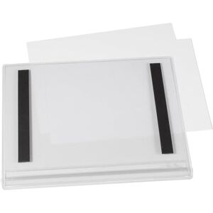 Durable A5 Water Resistant UV Anti-Reflective Magnetic Pockets IPX5 Water Resistance Pocket to Keep Documents Protected Optimal for Displaying Information Outside Pack of 5 Durable A5 Water Resistant UV Anti-Reflective Magnetic Pockets IPX5 Water Resistance Pocket to Keep Documents Protected Optimal for Displaying Information Outside Pack of 5